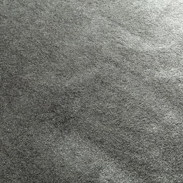 Teppichoberfläche JAB Amaze 493 silber – Velours Draufsicht